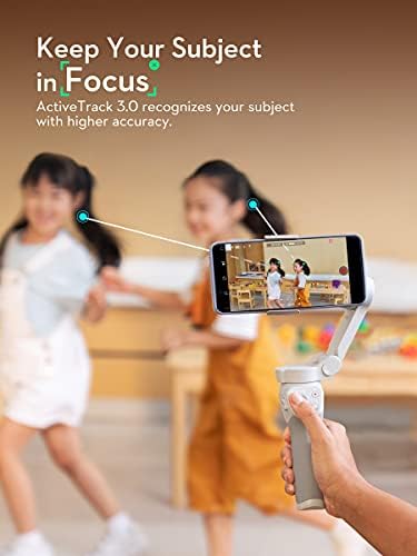 DJI OM 4 - Handheld 3-Axis Smartphone Gimbal Stabilizer with Grip, Tripod, Gimbal Stabilizer Ideal for Vlogging, YouTube, Live Video, Phone Stabilizer Compatible with iPhone and Android - Image 5