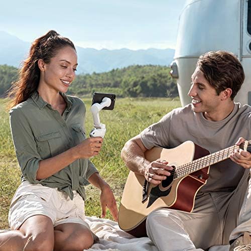 DJI OM 4 - Handheld 3-Axis Smartphone Gimbal Stabilizer with Grip, Tripod, Gimbal Stabilizer Ideal for Vlogging, YouTube, Live Video, Phone Stabilizer Compatible with iPhone and Android - Image 7