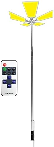 Conpex 15000lm Led Camping Lights, Camping Telescoping Led, Portable Waterproof Camping Light for Fishing/ Backyard BBQ/Camping/ Construction Mechanics/ Jobsite(110W 12V)