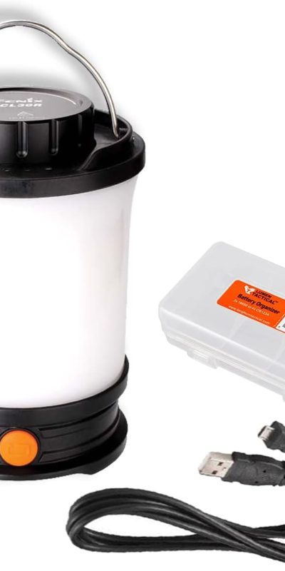 Fenix CL30R 650 Lumen Rechargeable LED Camping Lantern with LumenTac Organizer