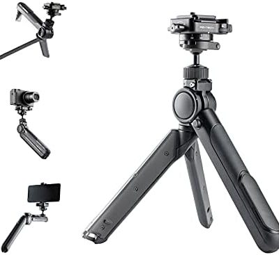 PGYTECH MANTISPOD PRO Mini Camera & Cell Phone Tripod Stand Magnesium Alloy Small Travel Flexible Vlogging Tripod | DSLR Accessories Pocket Video Vlogger Desktop Shooting Selfie Tripod Mount