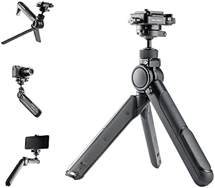 PGYTECH MANTISPOD PRO Mini Camera & Cell Phone Tripod Stand Magnesium Alloy Small Travel Flexible Vlogging Tripod | DSLR Accessories Pocket Video Vlogger Desktop Shooting Selfie Tripod Mount