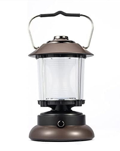 RUWQ Camping Lights - Stepless Dimming Portable Battery Lantern, Handheld Emergency Lighting Rechargeable Lantern, Multifunctional Camping Lamp Suitable for Outdoor, Hiking and Travel